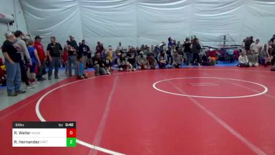 62 lbs Quarterfinal - Ryan Weller, Newburg vs Ryder Hernandez, Orrtanna