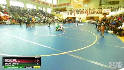 184 Boys Cons. Round 3 - Jorge Soto, Southwest (El Centro) vs Ja`kar Carter, Helix Charter