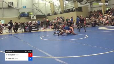 79 kg Round Of 32 - Te’ Shan Campbell, Ohio State-Unattached vs Andrew McNally, Golden Pride Wrestling Club