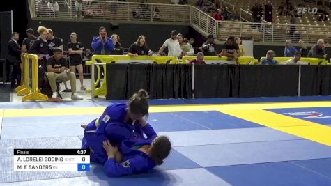 ANNIKA LORELEI GODINGREEN vs MARY E SANDERS 2024 Pan Jiu Jitsu IBJJF Championship