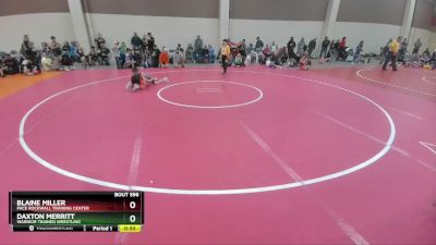 78-81 lbs Round 2 - Daxton Merritt, Warrior Trained Wrestling vs Blaine Miller, Pace Rockwall Training Center