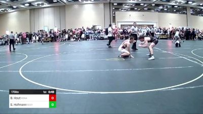 175 lbs Consi Of 32 #1 - Brady Hout, Ronan WC vs Sawyer Hofmann, Scottsdale WC