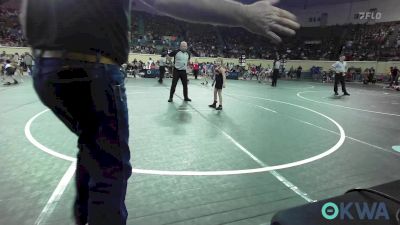 58 lbs Round Of 16 - Krisalynn Solt, Sperry Wrestling Club vs Grayson Orrel, Berryhill Wrestling Club