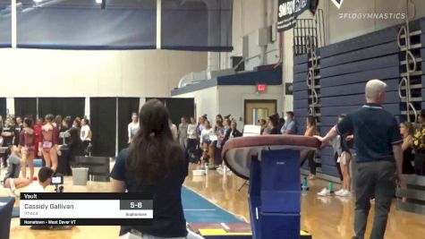 Cassidy Gallivan - Vault, Ithaca - 2022 NCGA Championships