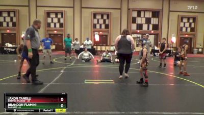 70 lbs Quarterfinals (8 Team) - Brandon Flamini, Bad Bass vs Jaxon Tanelli, Bitettio Trained