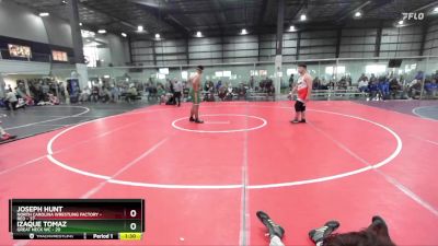 285 lbs Round 3 (4 Team) - Joseph Hunt, NORTH CAROLINA WRESTLING FACTORY - RED vs Izaque Tomaz, GREAT NECK WC