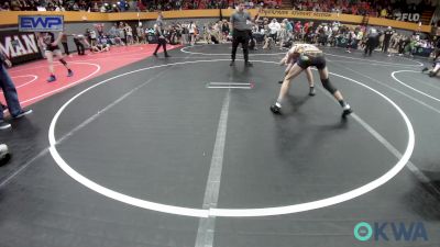 92 lbs Rr Rnd 1 - Blaine Derryberry, Lions Wrestling Academy vs Ryken Kraft, Bridge Creek Youth Wrestling