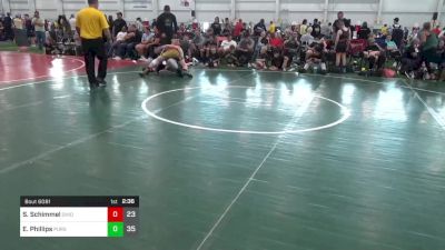 125 lbs Pools - Stran Schimmel, Ohio Gold 14K vs Eli Phillips, Pursuit