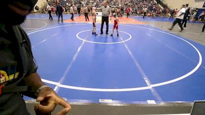 52 lbs Quarterfinal - Coty Tenney, Battlefield Wrestling Club vs Hudson Vanover, Salina Wrestling Club