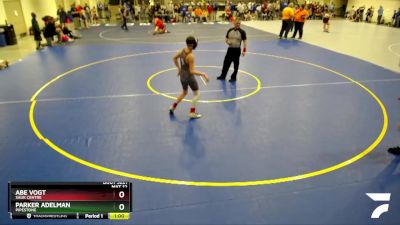 115 lbs Cons. Semi - Parker Adelman, Pipestone vs Abe Vogt, Sauk Centre