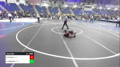 70 lbs Consi Of 16 #2 - Derek Pintor, Ortega Middle School vs Aiden Maltezo, Canon City Wrestling Club