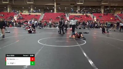 76 lbs Semifinal - Lance Vigil, Pomona Elite vs Bradlee Garcia, Wesley Club Wrestling