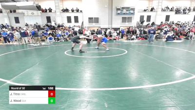 182 lbs Round Of 32 - James Titre, Cumberland vs Jack Wood, Duxbury