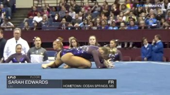 Sarah Edwards - Floor, LSU - Metroplex Challenge (NCAA)