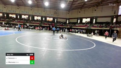 150 lbs Consi Of 8 #1 - Jacob Sasson, Germantown Academy vs John Mairano, Northfield Mt. Hermon