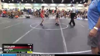 98 lbs Round 2 (8 Team) - Tristan Horn, Southside Mafia vs Aiden Reed, Citrus WC