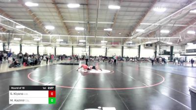 141 lbs Round Of 16 - Scott Kiyono, Virginia vs Matthew Kazimir, Columbia