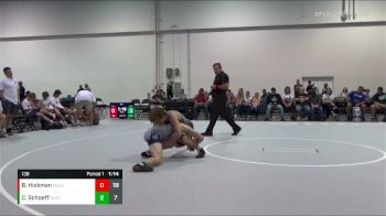 138 lbs Round 1 (6 Team) - Cheaney Schoeff, Indiana Outlaws vs Beau Hickman, Team Oklahoma