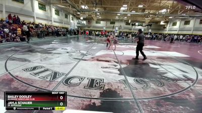 130 lbs Cons. Round 3 - Jayla Schauer, SF Jefferson vs Bailey Dooley, Glasgow Wrestling Club