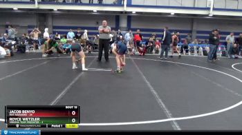 96 lbs Round 4 (8 Team) - Noah Curren, Mat Assassins vs Emmitt Henley, Virginia Team Predator