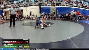 75 lbs Semis (4 Team) - Henry Antrobus, Noblesville vs Lou Keneson, Crown Point