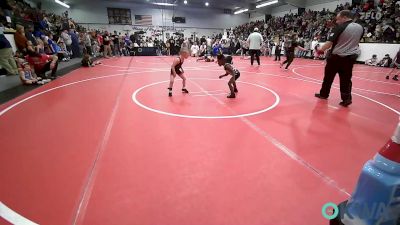 40 lbs Consolation - Maddox Reed, Pin-King All Stars vs Daxton Maggard, Claremore Wrestling Club