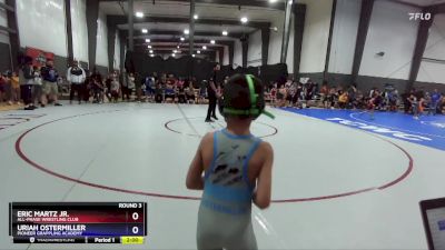 59 lbs Round 3 - Eric Martz Jr., All-Phase Wrestling Club vs Uriah Ostermiller, Pioneer Grappling Academy