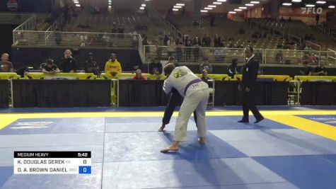 KYLE DOUGLAS GEREK vs DANIEL A. BROWN DANIELS 2024 Pan Jiu Jitsu IBJJF Championship