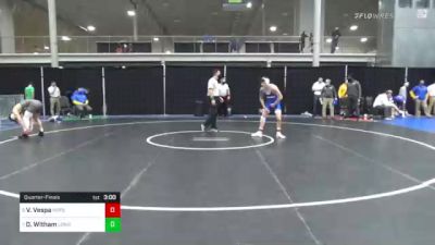 141 lbs Quarterfinal - Vinny Vespa, Hofstra vs Drew Witham, Long Island U