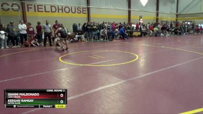 150 lbs Cons. Round 2 - Keegan Ramsay, Notre Dame vs Gianni Maldonado, Lake Gibson