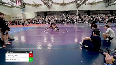 128-H lbs Round Of 32 - Jaton Wellington, Elite NJ vs Matthew Almedina, Mat Assassins