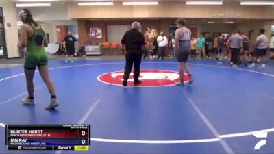 160 lbs Cons. Round 3 - Hunter Hardt, Beach Boyz Wrestling Club vs Ian Ray, Machine Shed Wrestling