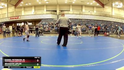 97 lbs Champ. Round 2 - Daniel Peterson Jr., Team Donahoe Wrestling Club vs Brandon Lefler, Darkhorse Wrestling