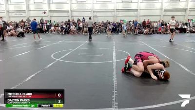 100 lbs Round 1 (4 Team) - Mitchell Clark, The Wrestling Mill vs Dalton Parks, Contenders Green