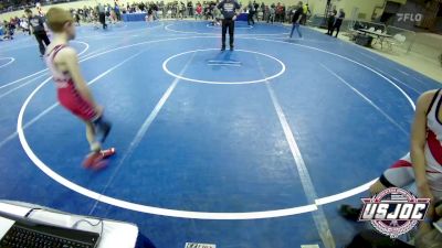 80 lbs Quarterfinal - Cru Foster, Oklahoma Wrestling Academy vs Colt Frazier, Greater Heights Wrestling