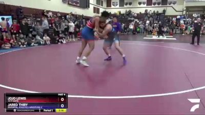 J-7 lbs Round 2 - Jojo Lewis, 13 Iy Game vs Jared Thiry, Immortal Athletics Wrestling C