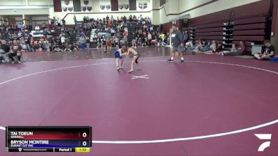 10UB-1 lbs Rr3 - Tai Toeun, Grinnell vs Bryson Mcintire, Durant Cat Pac