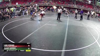 80 lbs Cons. Round 4 - Ruger Gardine, Bertrand Wrestling Club vs Jase Sterner, Hershey Youth Wrestling