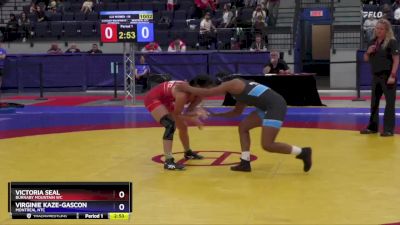 55 kg Round 3 - Victoria Seal, Burnaby Mountain WC vs Virginie Kaze-Gascon, Montreal NTC