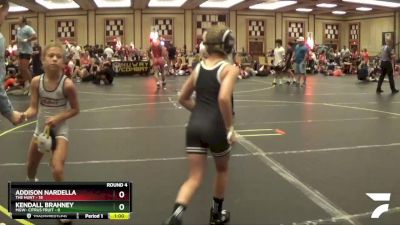 66 lbs Round 4 (6 Team) - Addison Nardella, The Hunt vs Kendall Brahney, MGW- Citrus Fruit