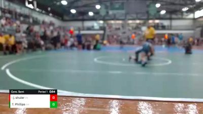 69-79 lbs Cons. Semi - Jody Shuler, Columbus East Wrestling Club vs Teagan Phillips, Olympia Wrestling