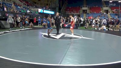 120 lbs Cons 64 #2 - Jett McGuire, Indiana vs Maximus Hay, Wisconsin