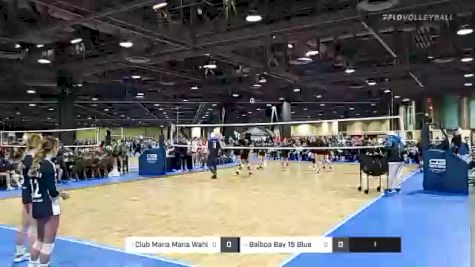 Club Mana Mana Wahine 15s vs Balboa Bay 15 Blue - 2022 JVA West Coast Cup presented by Nike