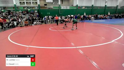 131 lbs Consi Of 32 #2 - Matthew Lichter, MacArthur vs Xavier Clavell, Cornwall