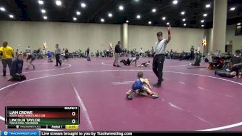 40+45 Round 5 - Liam Crowe, Soddy Daisy Wrestling Club vs Lincoln Taylor, Tuscaloosa Takedown