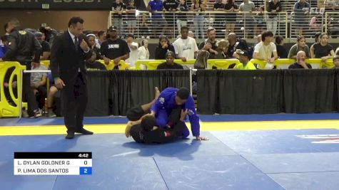 LUCAS DYLAN GOLDNER GOMEZ vs PABLO LIMA DOS SANTOS 2024 Pan Jiu Jitsu IBJJF Championship