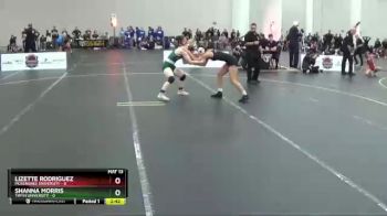 101 lbs Semis & Wb - Shanna Morris, Tiffin University vs Lizette Rodriguez, McKendree University