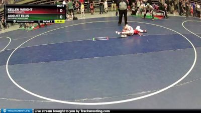 53 lbs Cons. Round 4 - Kellen Wright, Kanab Cowboys vs August Ellis, Olympus Wrestling