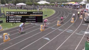 Youth Girls' 800m, Finals 1 - Age 15-16