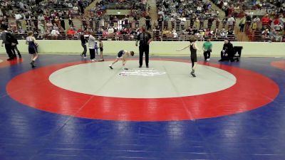 57 lbs Round Of 16 - Jackson Ledford, Georgia vs Cruz Knox, Dragons Junior Wrestling Club